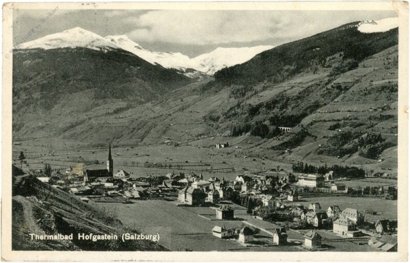 bad hofgastein, ortsansicht bad hofgastein, ortsansicht