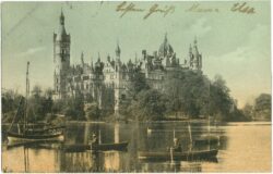 schwerin, großherzogliches schloss, seeseite