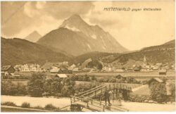 mittenwald, gegen wetterstein