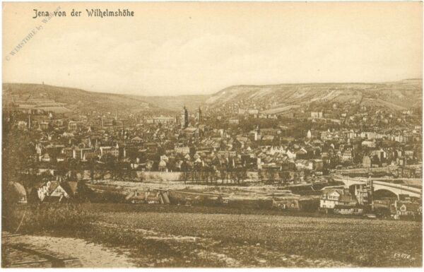 jena, von der wilhelmshöhe