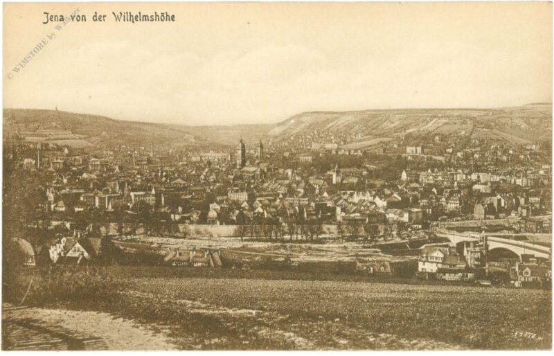 jena, von der wilhelmshöhe