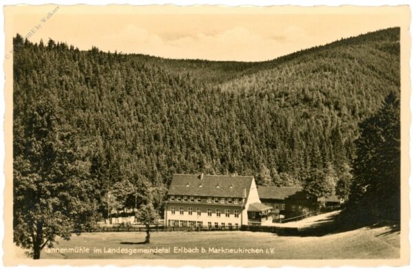 erlbach bei markneukirchen, tannenmühle