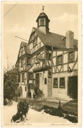assmannshausen am rhein, altes haus