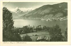 zell am see, gegen das kitzsteinhorn