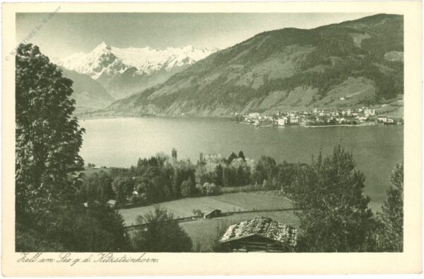 zell am see, gegen das kitzsteinhorn