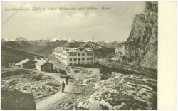 gemmi, gemmipasshöhe,, hotel wildstrubel und walliser alpen