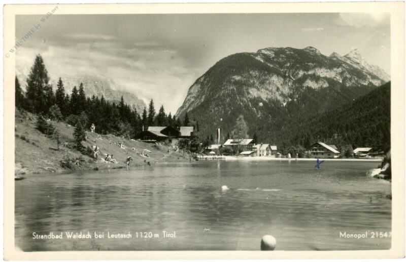 leutasch, strandbad waidach