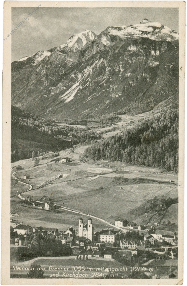 steinach am brenner, mit habicht und kirchdach steinach am brenner, mit habicht und kirchdach