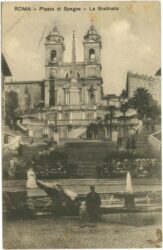 rom, piazza di spagna la scalinata