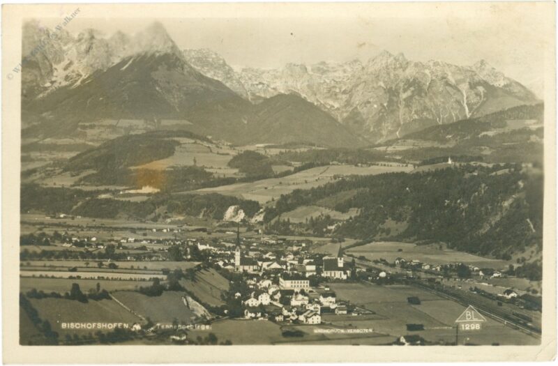 bischofshofen, ortsansicht