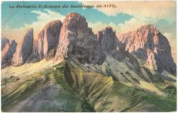 dolomiti, il gruppo del sassolungo