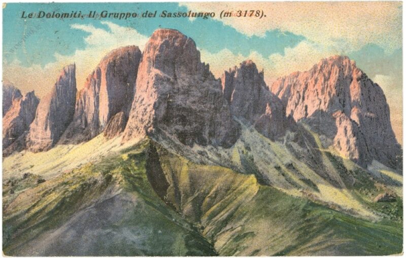 dolomiti, il gruppo del sassolungo dolomiti, il gruppo del sassolungo