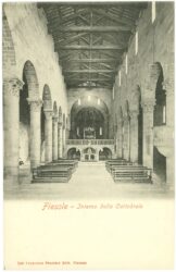 fiesole, interno della cattedrale
