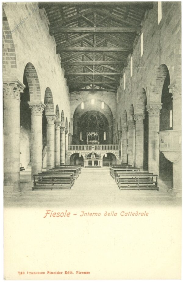 fiesole, interno della cattedrale