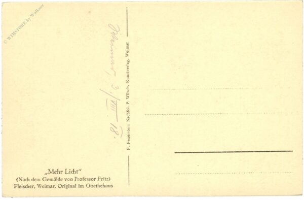 fleischer, prof. fritz: mehr licht