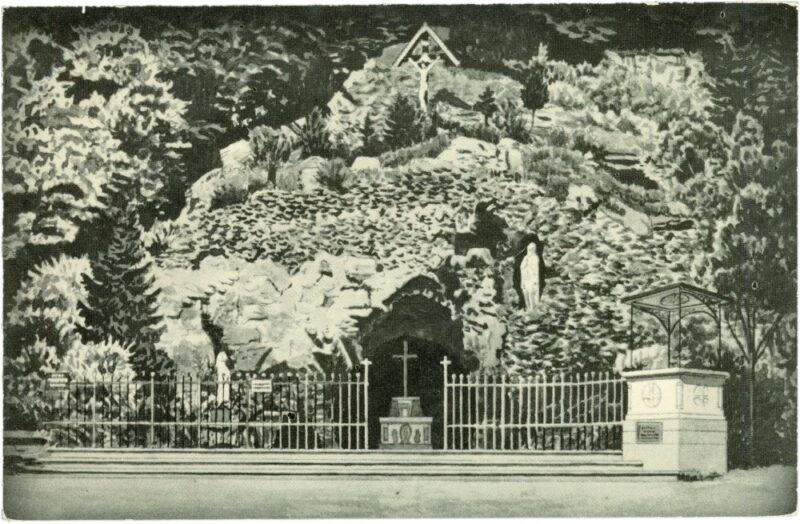 maria gugging, lourdesgrotte im wienerwald