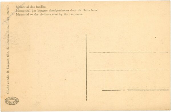 brüssel, feld der erschossenen