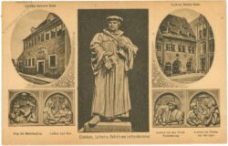 eisleben, multiansicht luther