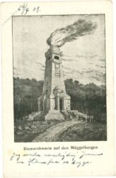 berlin, bismarckwarte auf den müggelbergen