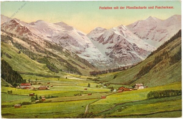 fusch an der großglocknerstrasse, ferleiten, mit der pfandlscharte und fuscherkaar