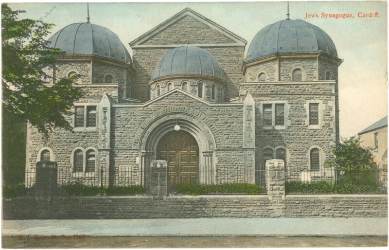 cardiff, jews synagogue