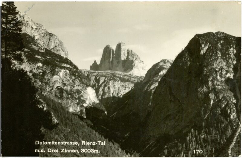 dolomiti, dolomitenstrasse, rienz tal m.d. drei zinnen dolomiti, dolomitenstrasse, rienz tal m.d. drei zinnen