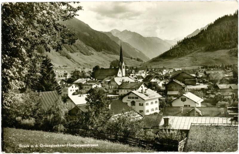 bruck an der großglocknerstrasse, ortsansicht bruck an der großglocknerstrasse, ortsansicht