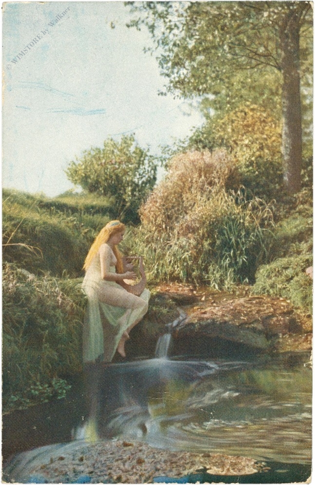 dame am wasser dame am wasser