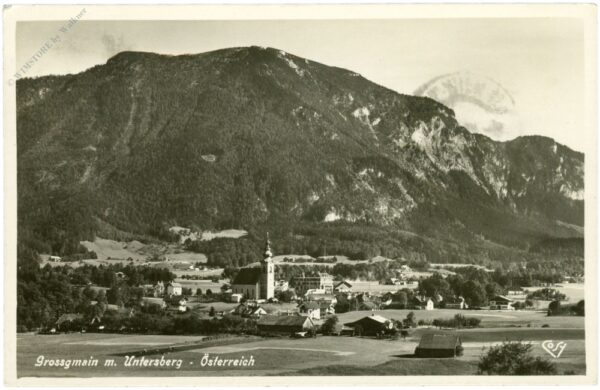 grossgmain, mit untersberg