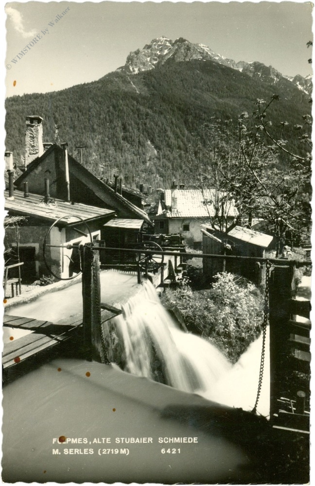 fulpmes, alte stubaier schmiede mit serles fulpmes, alte stubaier schmiede mit serles