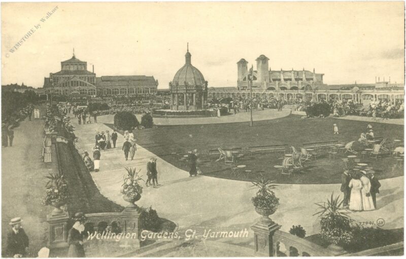 great yarmouth, wellington gardens great yarmouth, wellington gardens