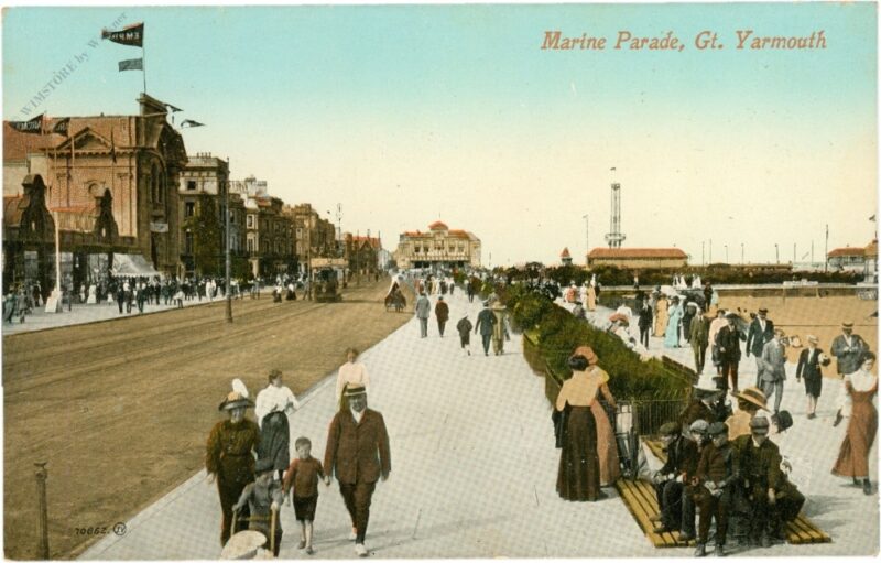 great yarmouth, marine parade great yarmouth, marine parade