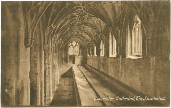 gloucester, cathedral, the lavatorium