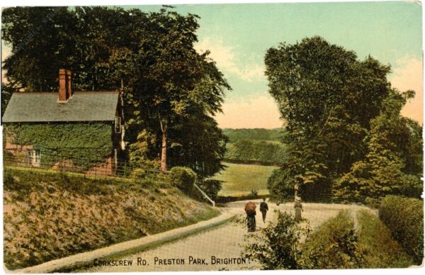 brighton, corkscrew rd., preston park