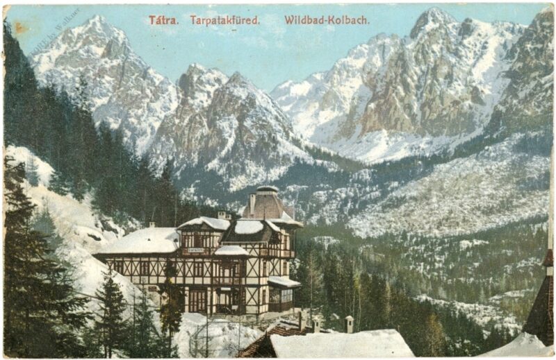 wildbad kolbach, tatra, ansicht