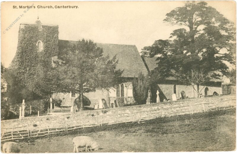canterbury, st. martin's church