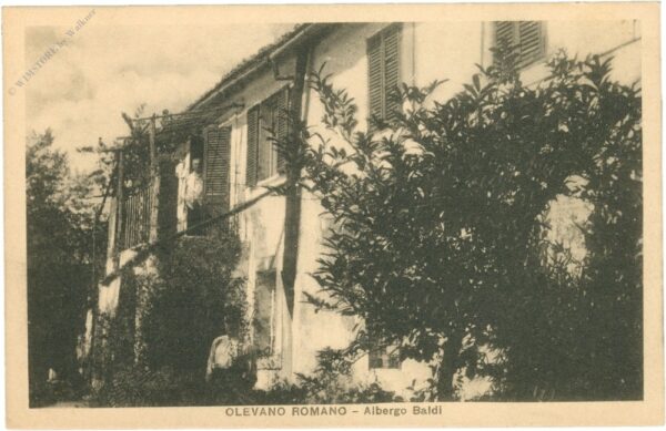 olevano romano, albergo baldi