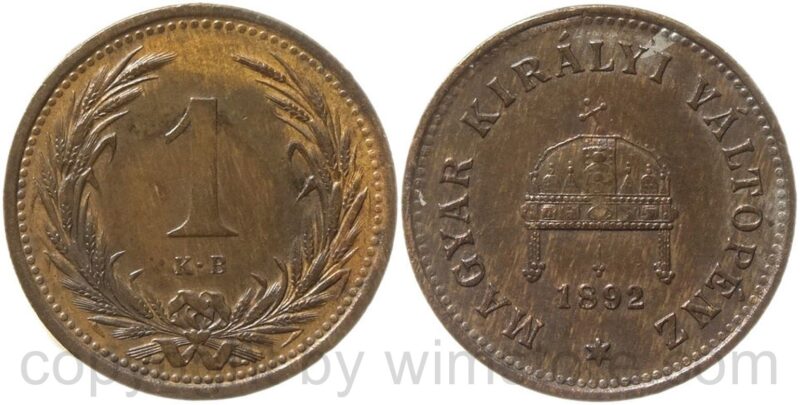 franz josef i., 1 filler 1892 kb, kupfer, vz franz josef i., 1 filler 1892 kb, kupfer, vz