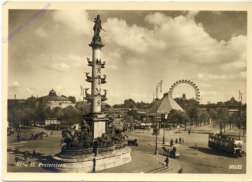 Wien 2, Praterstern und Riesenrad