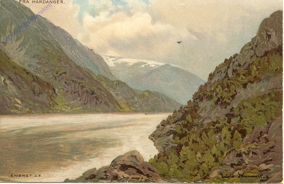 Fra Hardanger, Landschaft nach Eneret J.F.