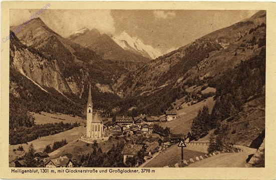 Heiligenblut, mit Glocknerstraße und Großglockner