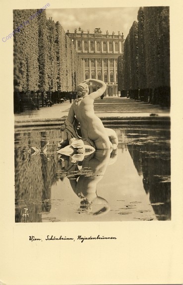 ak100060 Wien 13, Schloß Schönbrunn, Najadenbrunnen