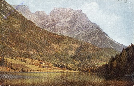 Scheffau, Hintersteinersee mit Treffauer