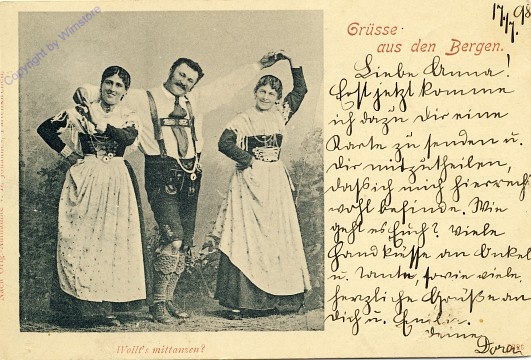 Grüsse aus den Bergen