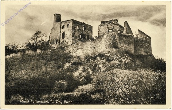 Falkenstein (Markt), Burgruine