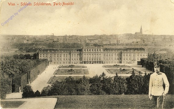 Wien 13, Blick Richtung Gloriette