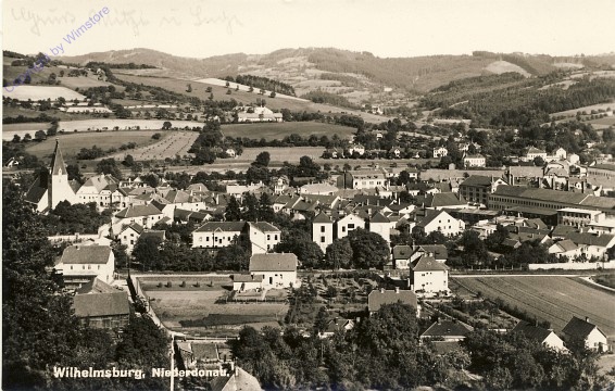 ak100133 Wilhelmsburg, Ortsansicht
