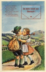 Mariazell, An schön 'Gruaß aus Mariazell