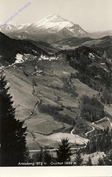 Annaberg, mit Ötscher im Hintergrund