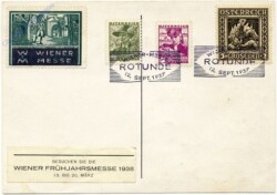 Aggstein a.d. Donau, mit Sondermarken WIM